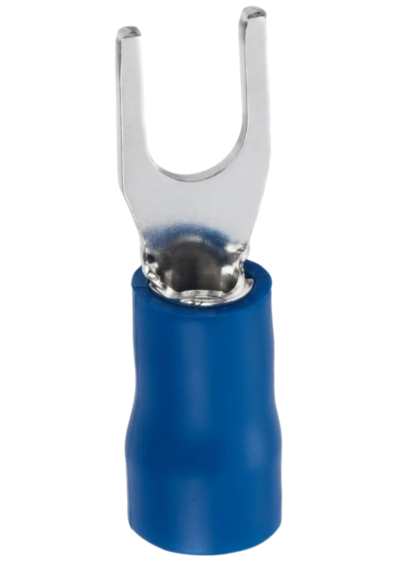 Cable Lug SV 0.25 - 1.5 mm, Bolt Hole 4.3 mm (Blue)