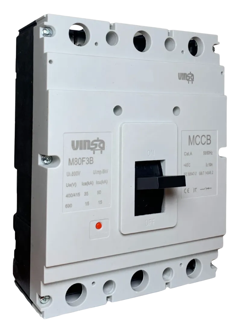 Moulded Case Circuit Breaker (MCCB) M80F 800A 3P 35kA