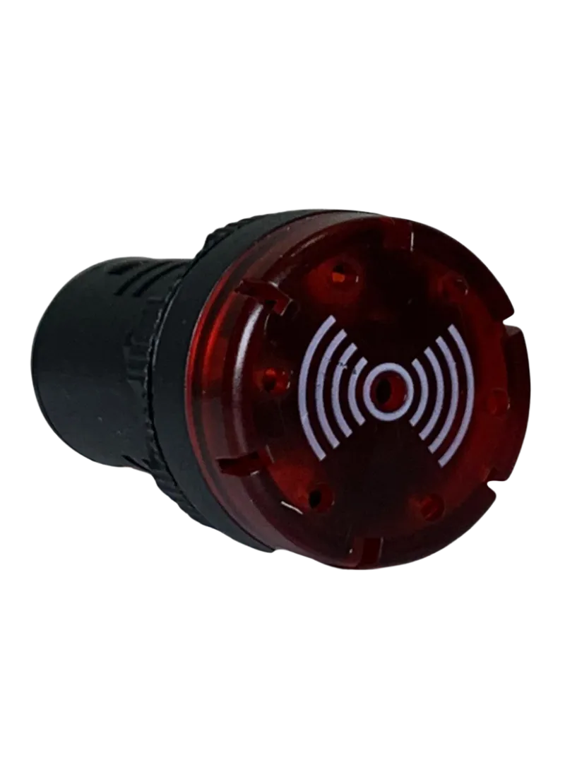 Flashing buzzer Red 220VAC
